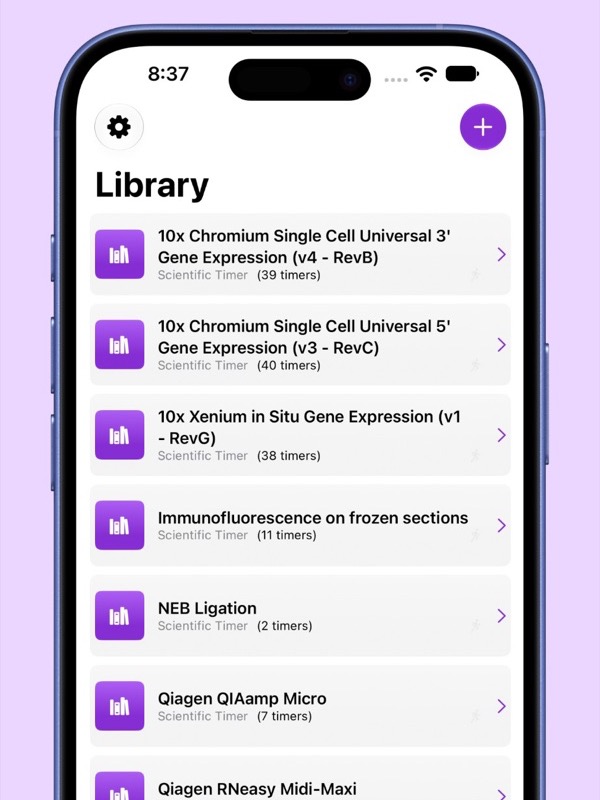 The protocol library
