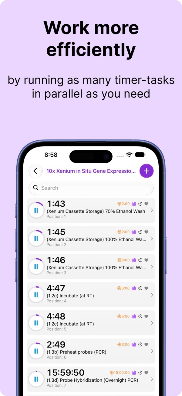 Several Xenium timer-tasks running in parallel